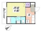 クレセール大和の間取り画像