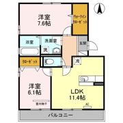 RUPOSE Ⅰの間取り画像