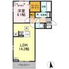 D-ROOM南二番町 Bの間取り画像