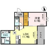 D-noirの間取り画像