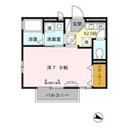 アムールS三郷の間取り画像