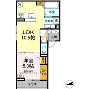 DーROOM BELLEAP Ⅰの間取り画像