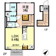 グランディスの間取り画像