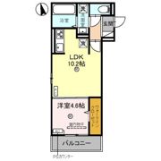 D-ROOM深草小久保町Cの間取り画像