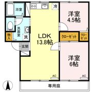 ミル･フルール C棟の間取り画像