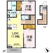 ウィルコート望町Ⅱの間取り画像