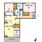 メゾン・ド・K'sの間取り画像
