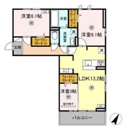 メゾン・ド・K'sの間取り画像