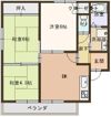 コーポGENⅢの間取り画像