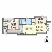 プレミアス学南の間取り画像