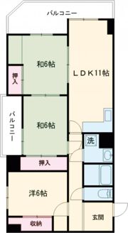 ブリージェ姫路の間取り画像