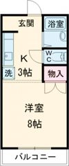 西村ハイツの間取り画像