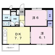 グリーンハイツ池川 B棟の間取り画像
