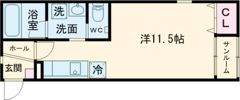 シュエットブラン寺尾の間取り画像