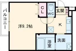 フジパレス牧野I番館の間取り画像