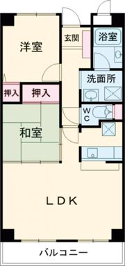 ヌーベ・ゆらのの間取り画像