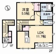 シルフィード山波 B棟の間取り画像