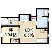 リーブルファイン日比津町3号棟の間取り画像