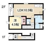 リーブルファイン日比津町3号棟の間取り画像