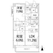 キャッスルコート安室の間取り画像