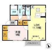 ロイヤル ロッシーニ Aの間取り画像