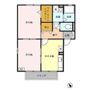 スクウェア･ヒル Aの間取り画像
