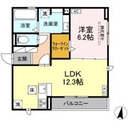 D-Hills上浅田Ⅱの間取り画像