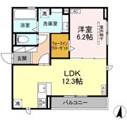 D-Hills上浅田Ⅱの間取り画像