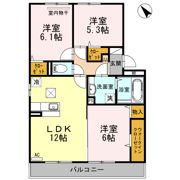 Monte at U (ﾓﾝﾃｱｯﾄﾕｰ)の間取り画像