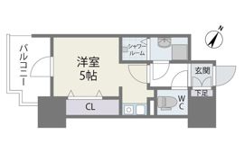 MODERN PALAZZO天神南Ⅱの間取り画像