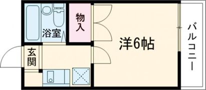 ナイスワン香呂の間取り画像