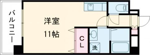 Primevere慶徳の間取り画像