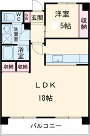 メイゾン桂東の間取り画像