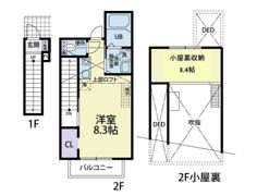 Lupinus Ⅱの間取り画像