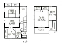 菅原町借家の間取り画像