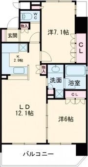 リーガル神戸海岸通りの間取り画像