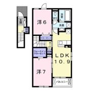 ジャルダン Aの間取り画像