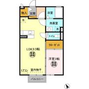 メゾン グラフォート Dの間取り画像