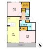 コスモパーク Bの間取り画像