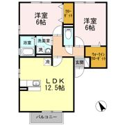 ソレーユガーデン B棟の間取り画像
