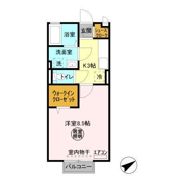 ディアコートの間取り画像