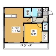 ヘーベルメゾン翠の間取り画像