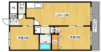 プレアール南亀井Ⅰの間取り画像