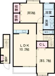 ファインシティA棟の間取り画像