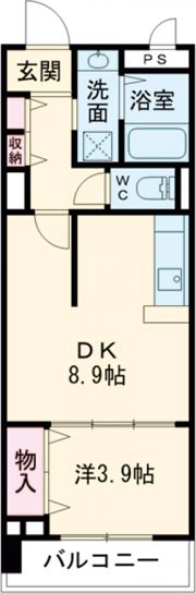 アルページュ寺本の間取り画像