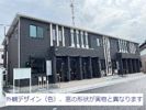 仮）白河市会津町新築アパートの外観