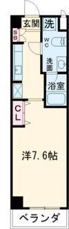 エイムオーエス島崎町マンションの間取り画像