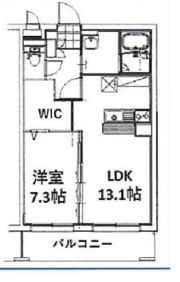 リサナ・ロッソ中島の間取り画像