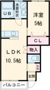 エスカレントみやき Ⅱの間取り画像