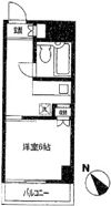 スカイパレス町田の間取り画像